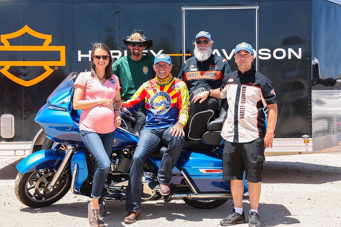 Group photo with Kyle Petty