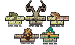 Army Bass Anglers Logos