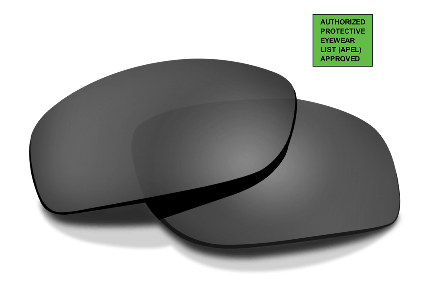 APEL WX Gravity Smoke Grey Replacement Lenses