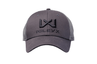 WX Trucker Hat (Dark Clay/Black Logo)