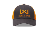 WX Trucker Hat (Dark Clay/Orange Logo)