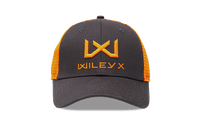 WX Trucker Hat (Dark Clay/Orange Logo)