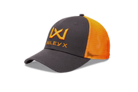 WX Trucker Hat (Dark Clay/Orange Logo)