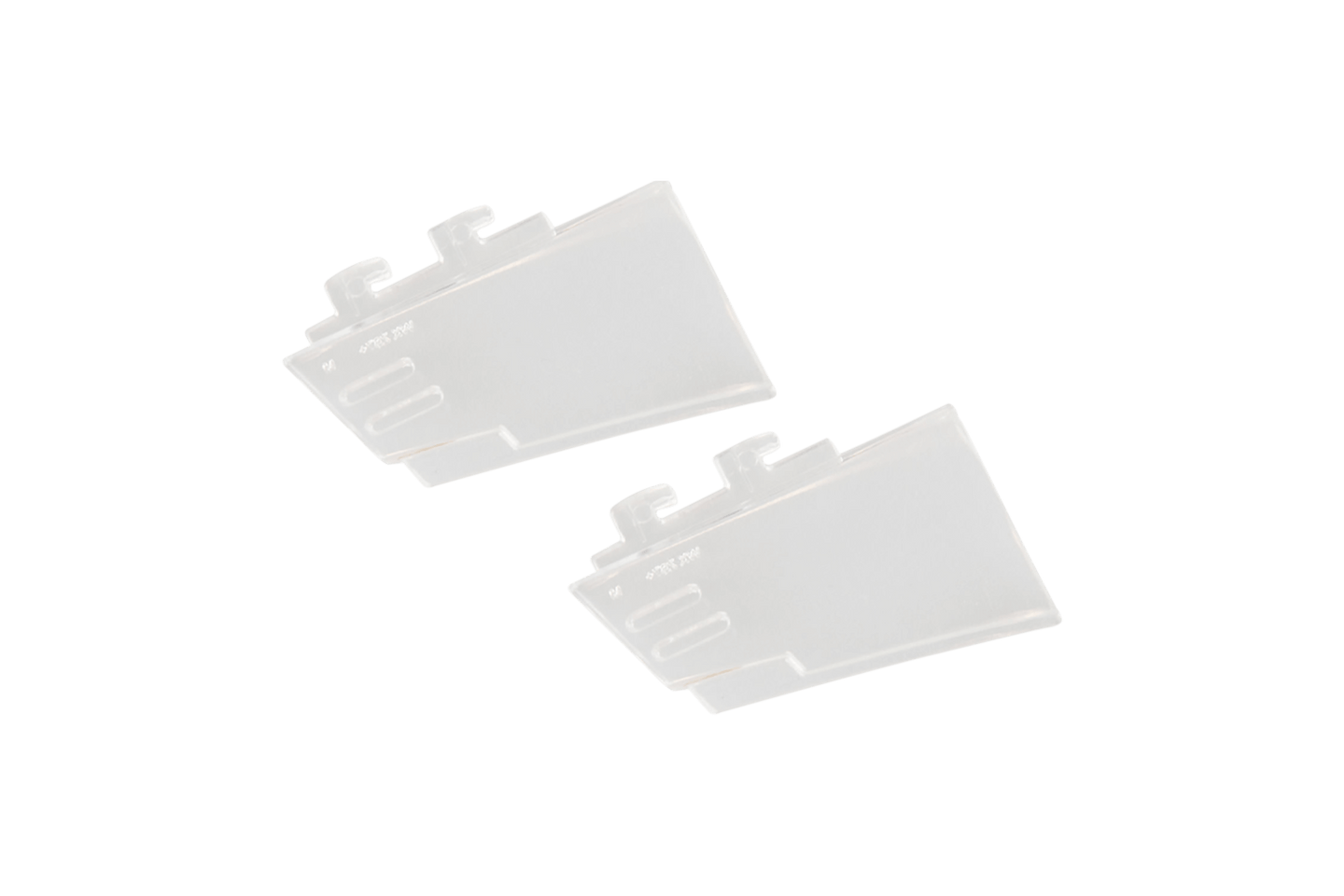 WX Marker Clear Removable Side Shields