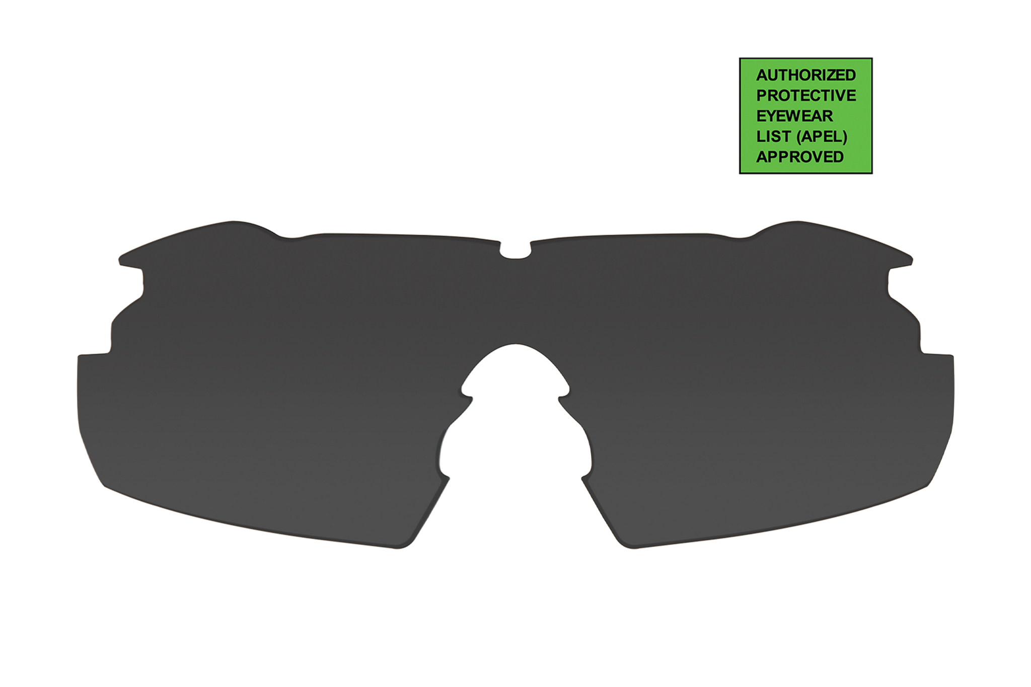 APEL WX Vapor Smoke Grey Replacement Lenses