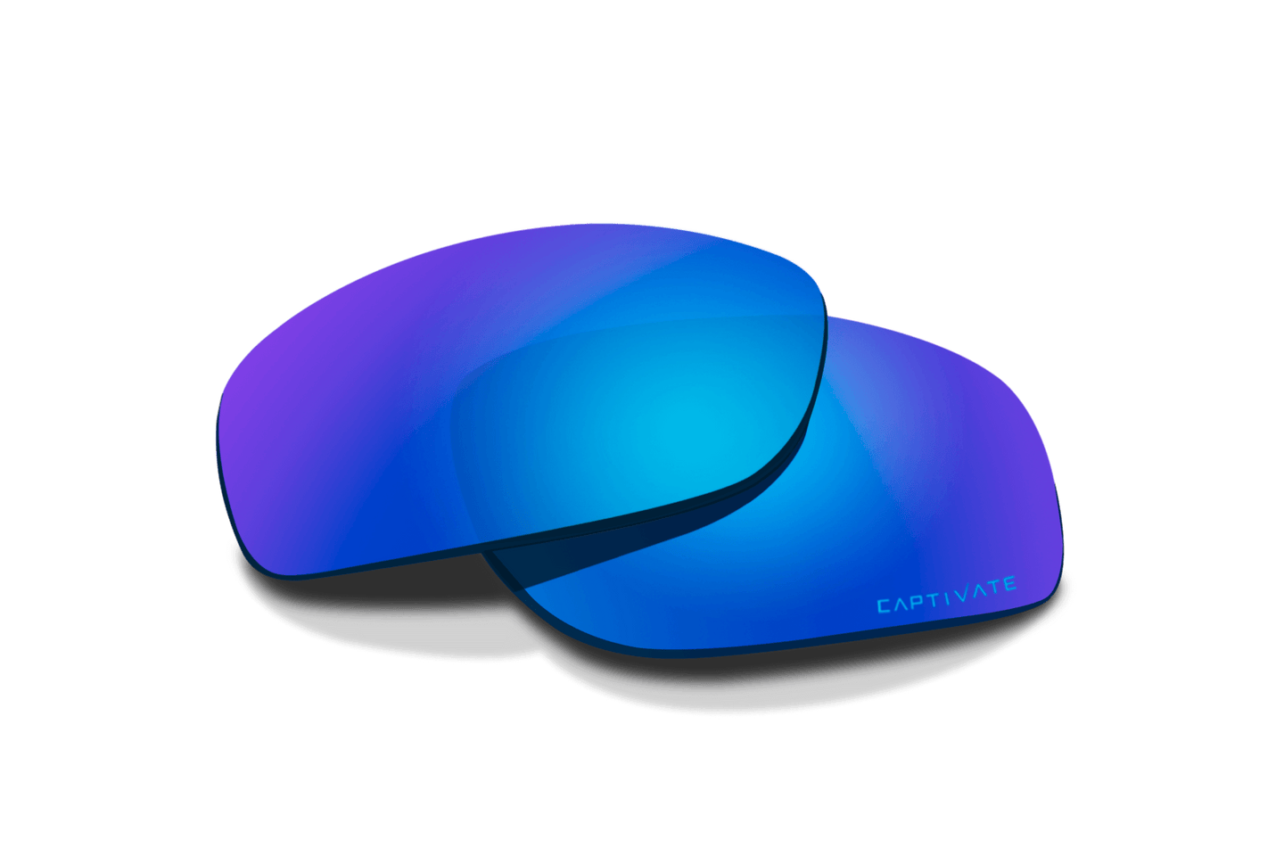 Wiley X Glory CAPTIVATE™ Polarized Blue Mirror Lenses