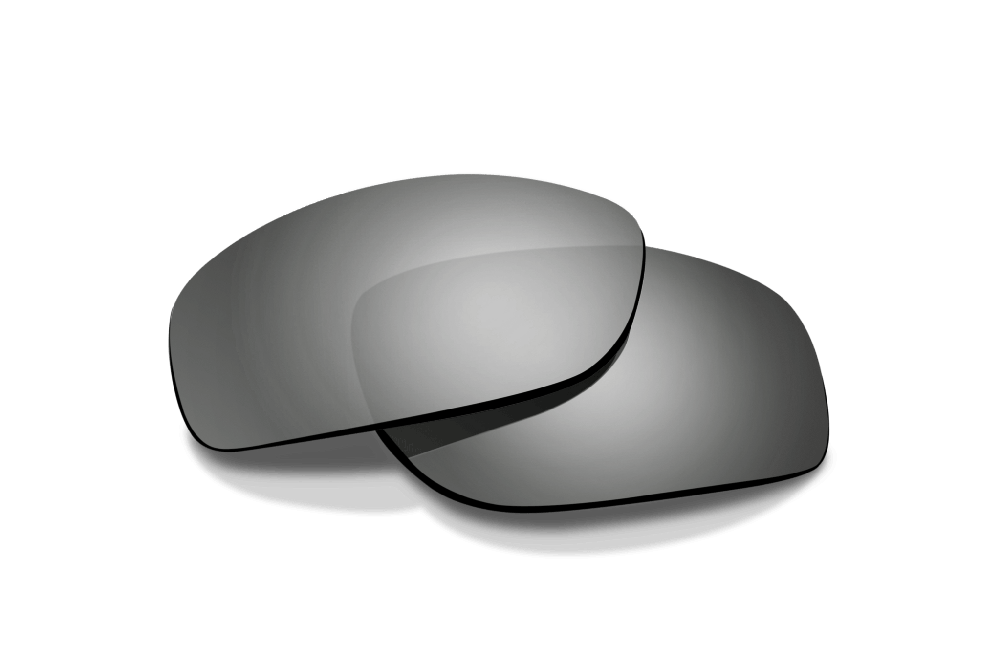 Wiley X WX Boss Grey Silver Flash Replacement Lenses