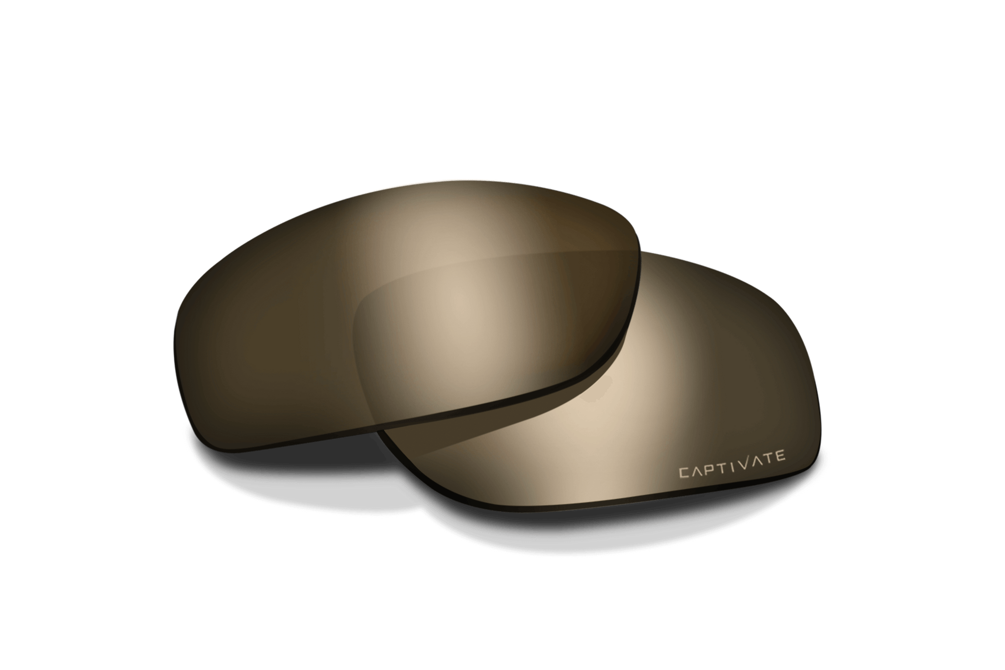 Wiley X FOUNDER CAPTIVATE TUNGSTEN Mirror Replacement Lenses