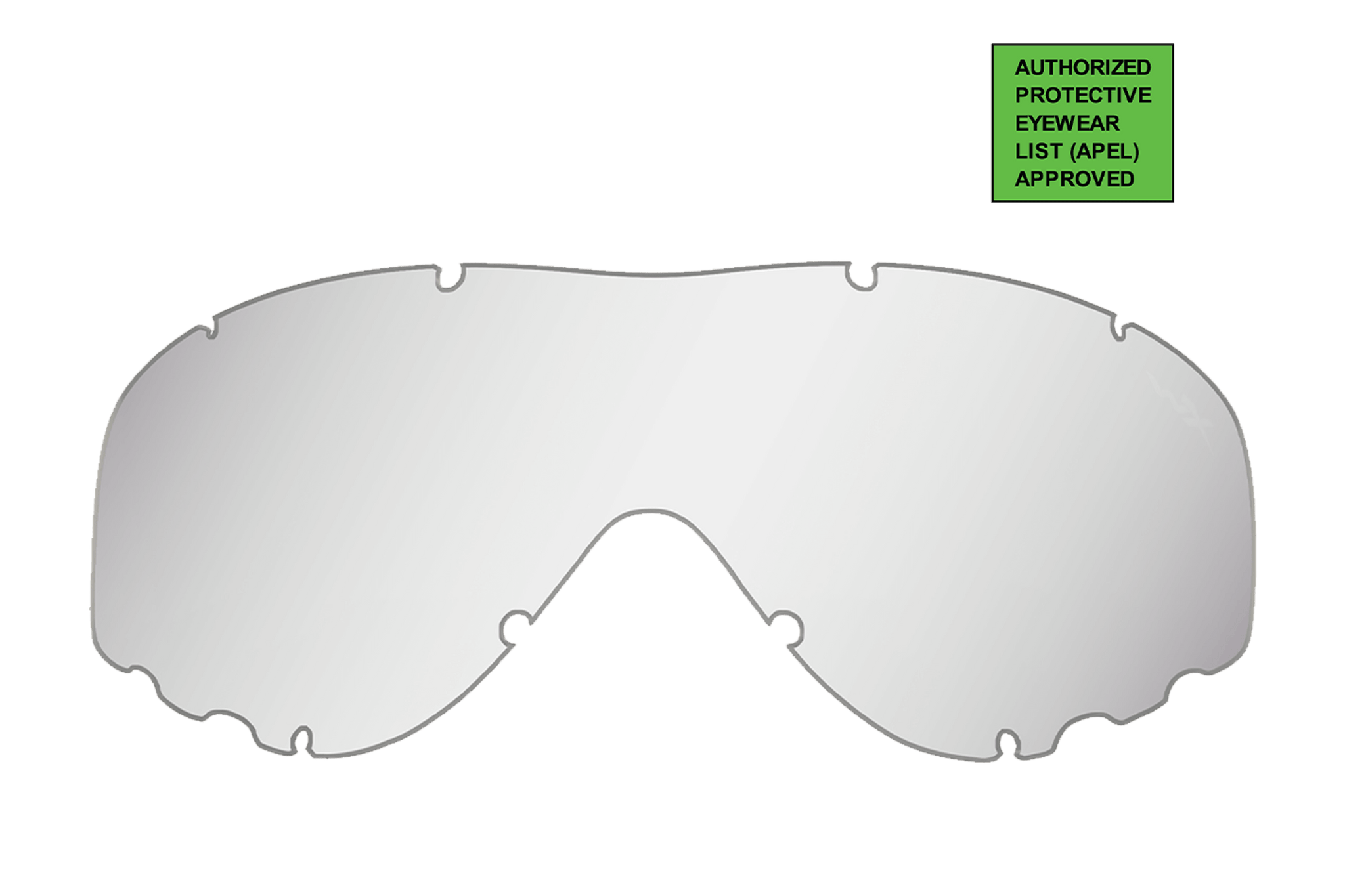 APEL WX Spear Clear Replacement Lenses